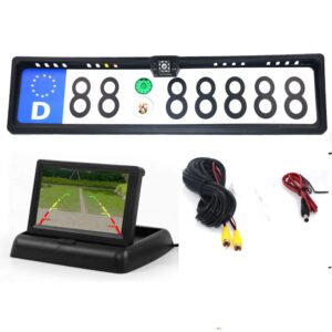 Camera de recul plaque immatriculation voiture